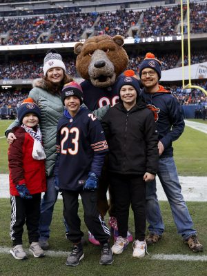 Chicago Bears take on the Detroit Lions, Sunday, December 10, 2023, in Chicago, Illinois.